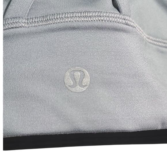Lululemon Energy Longline Bra Medium Support Rhino Grey Sz 6 B-D Cup - Picture 5 of 5